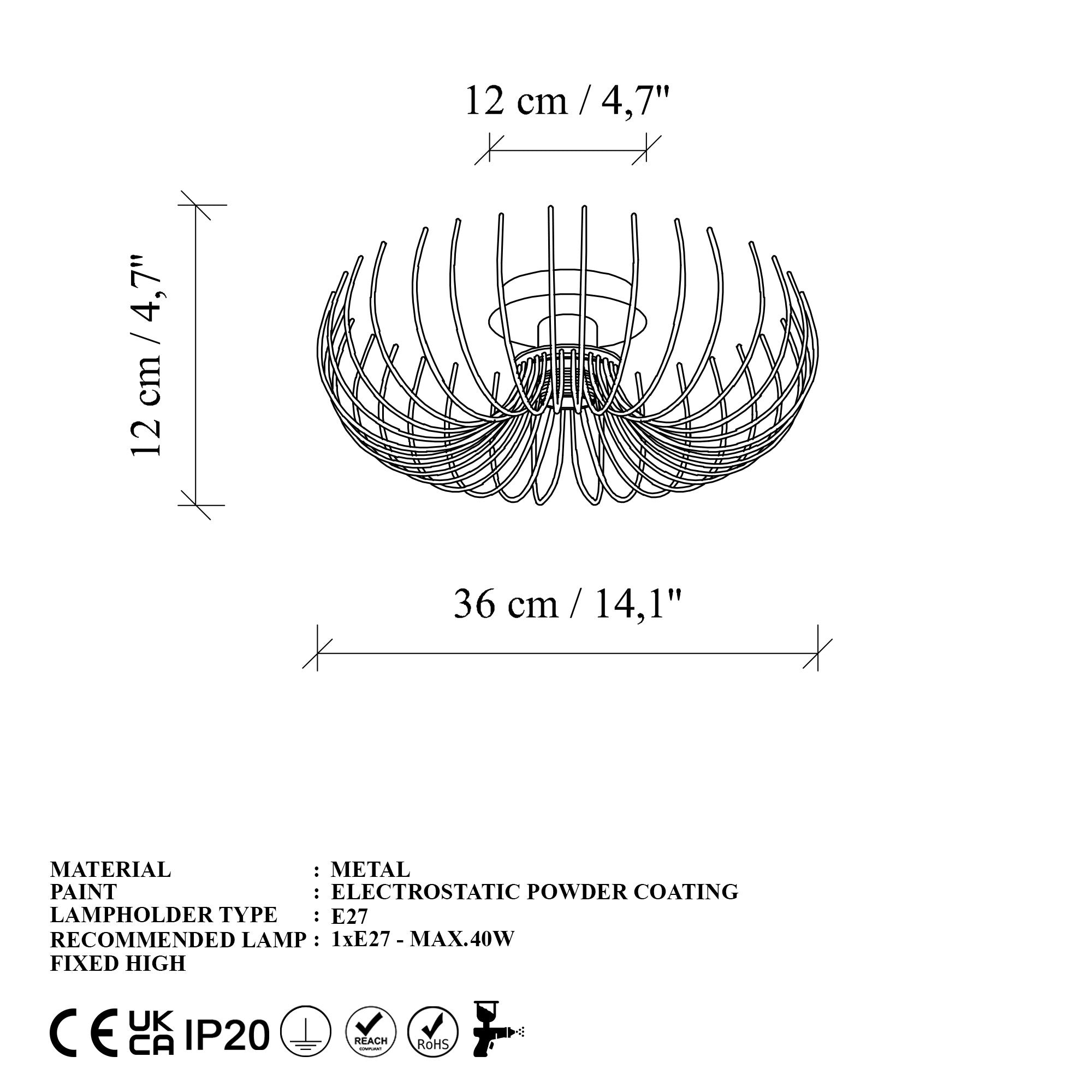 Luster Karsortel - N-641-1 | AG-vitahome.hr