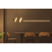 Luster Waterwave - Black Body, Yellow Light | AG-vitahome.hr