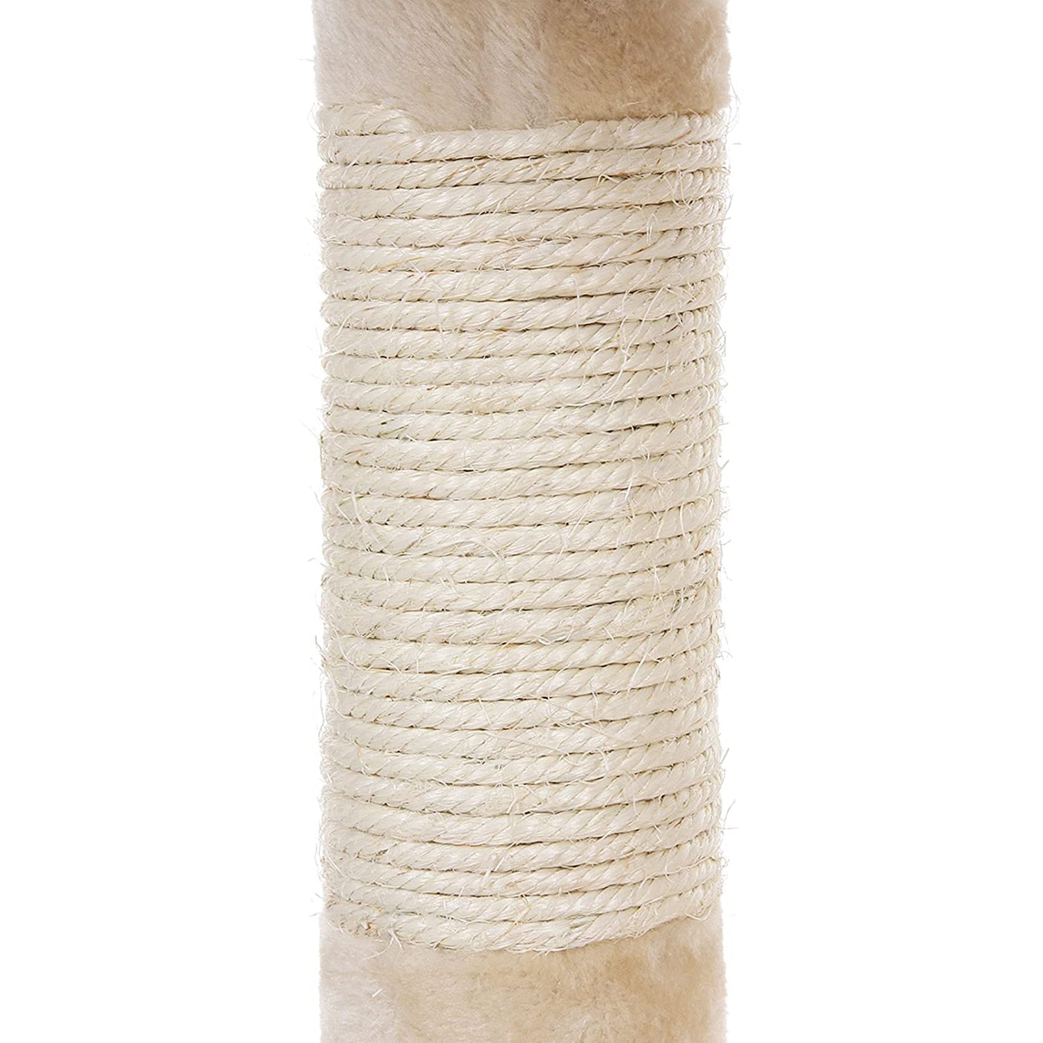 Mala grebalica za mačke s plišanim, visećim krevetićem visine, 70 cm, bež | FEANDREA | FEANDREA-vitahome.hr