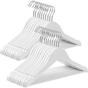 Mala vješalica 35 cm, Vješalice za dječju odjeću, pakiranje od 20 kom, bijele | SONGMICS-vitahome.hr