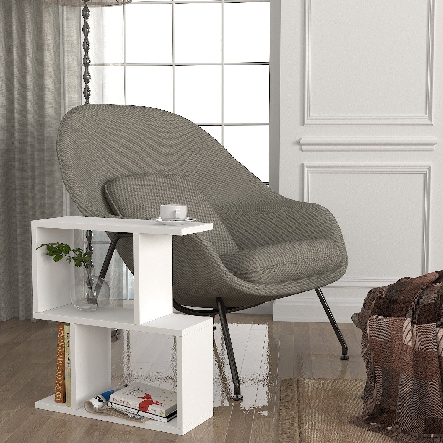 Mali stolić Karinus - White | AG-vitahome.hr