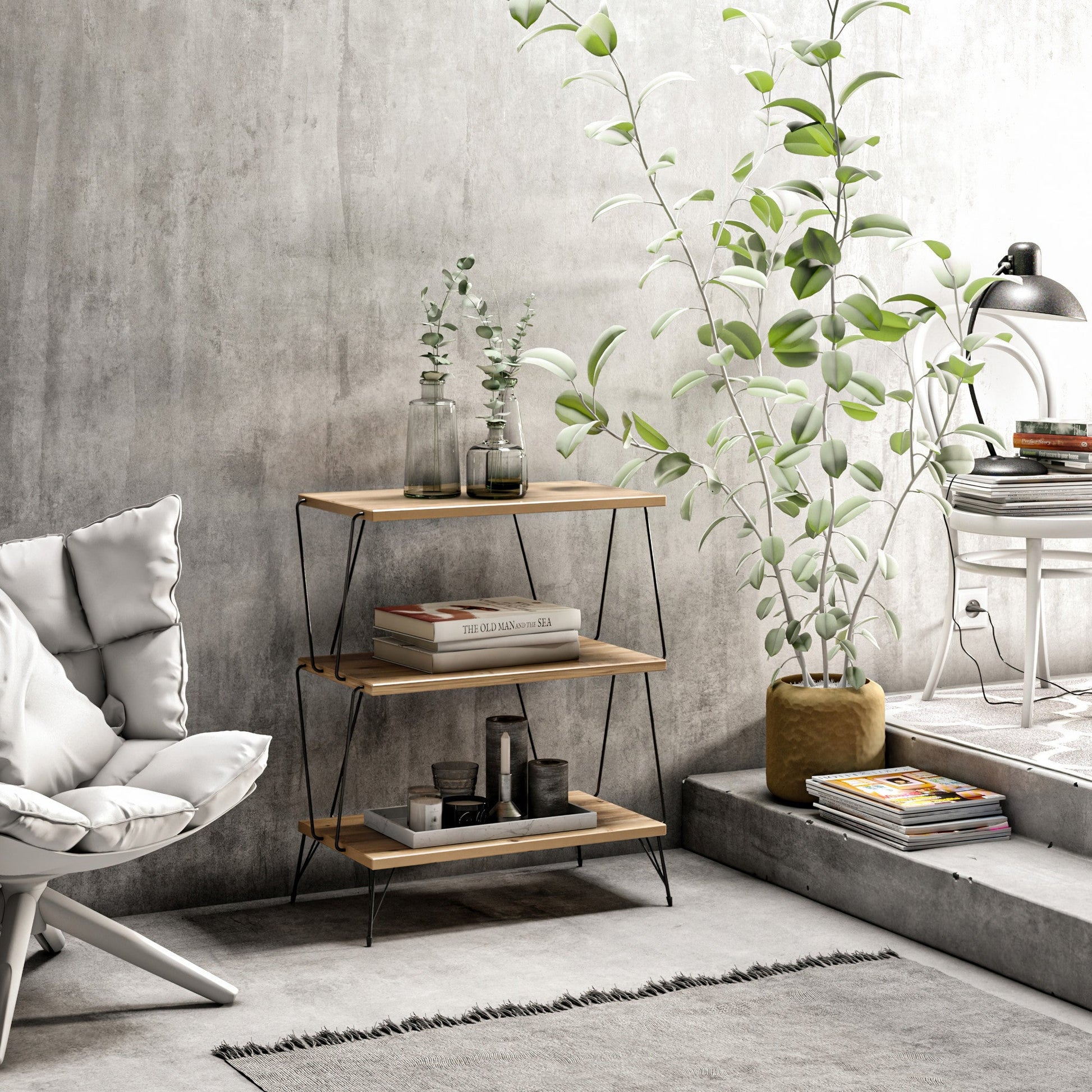 Mali stolić Lazandos - Pine | AG-vitahome.hr