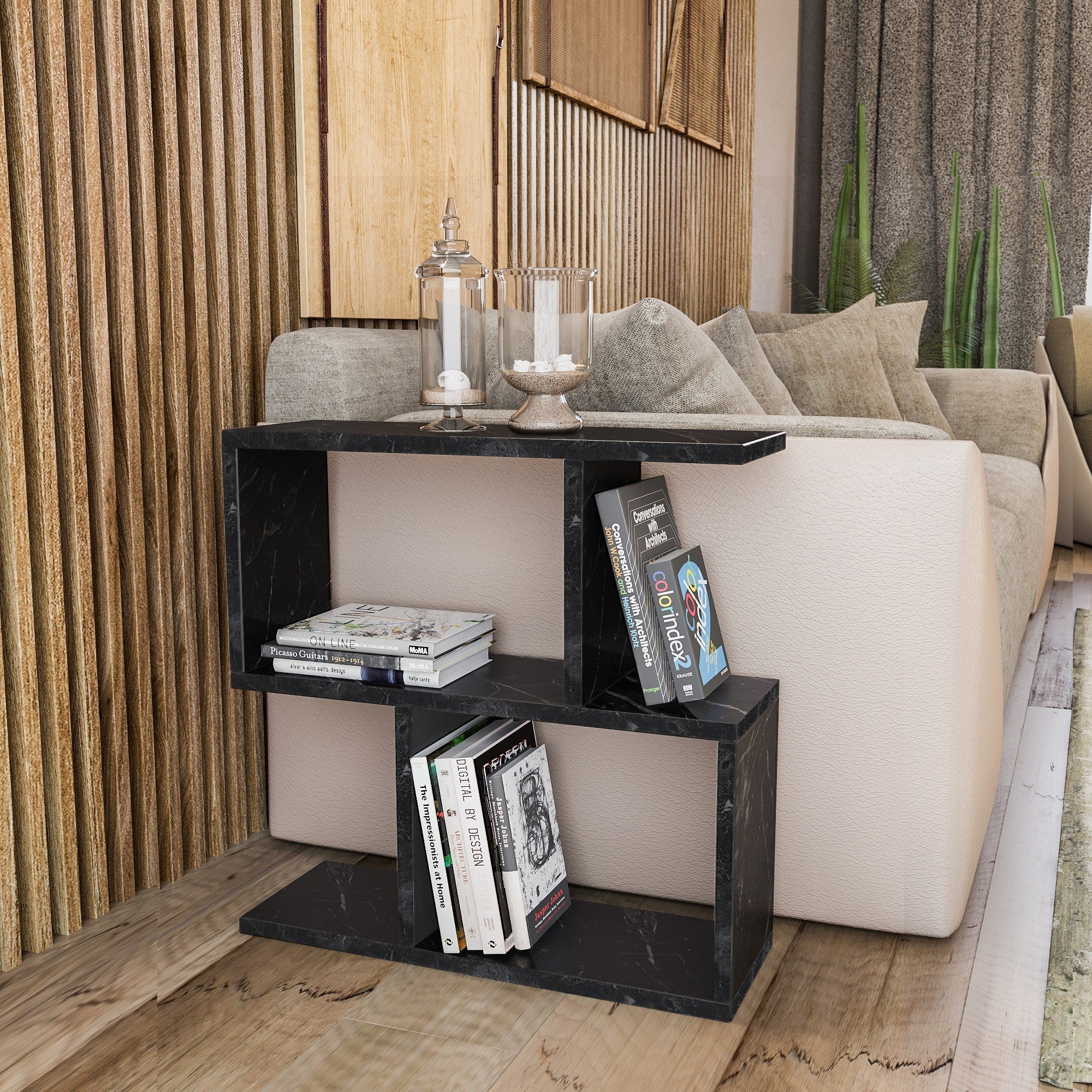 Mali stolić Life - Black, Marble | AG-vitahome.hr