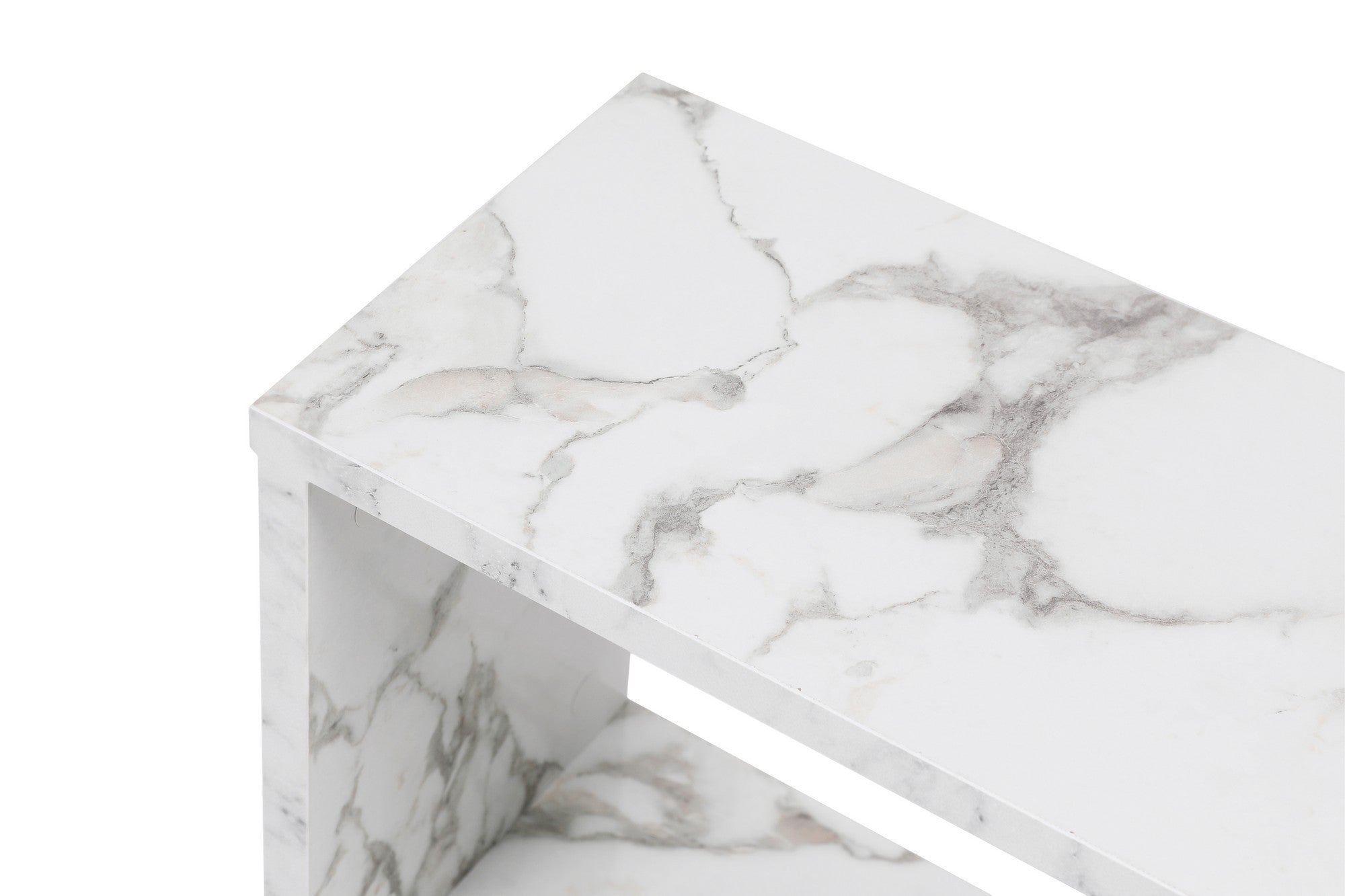 Mali stolić Life - White, Marble | AG-vitahome.hr