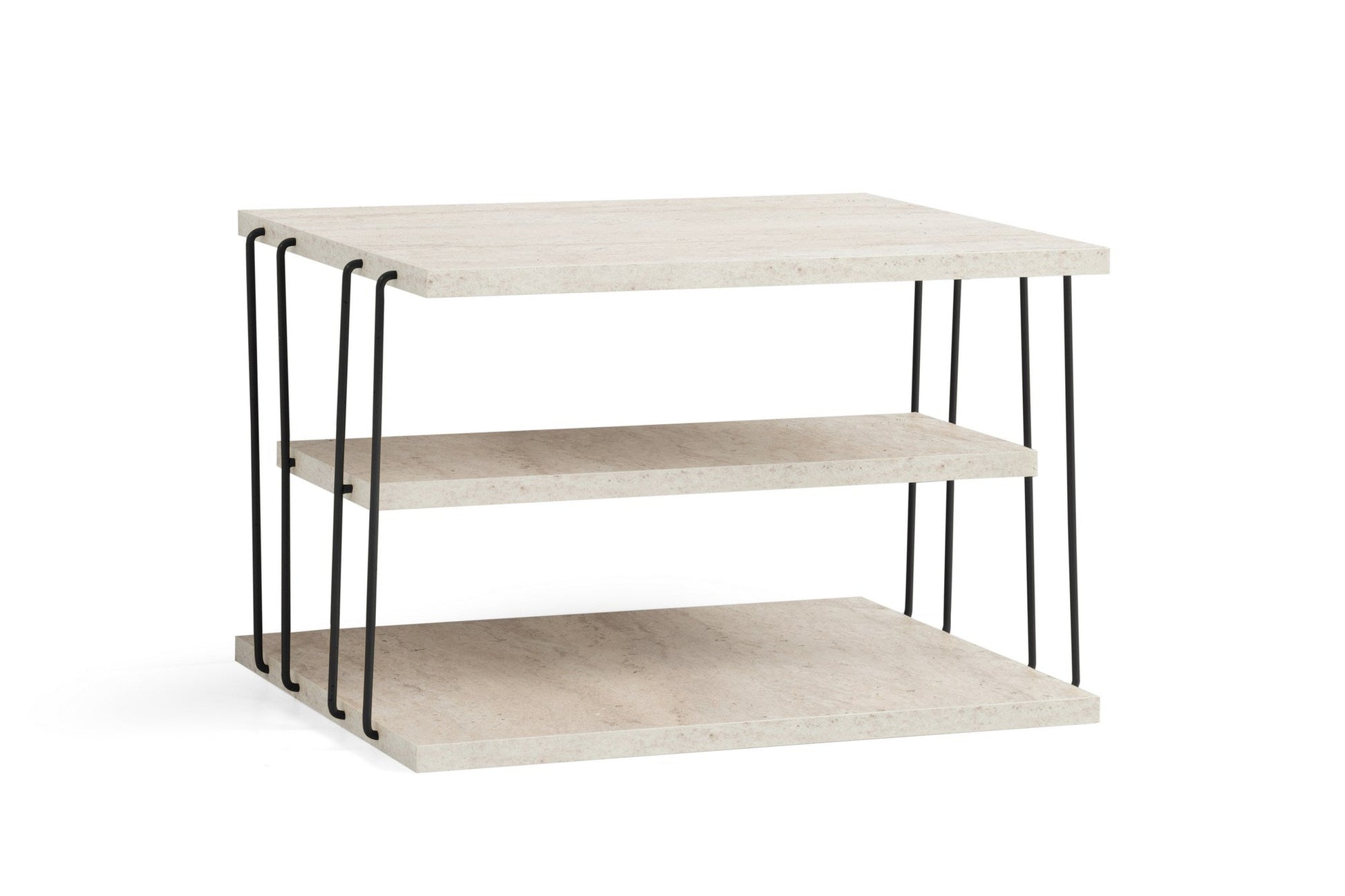 Mali stolić Lifon - Black, Travertine | AG-vitahome.hr