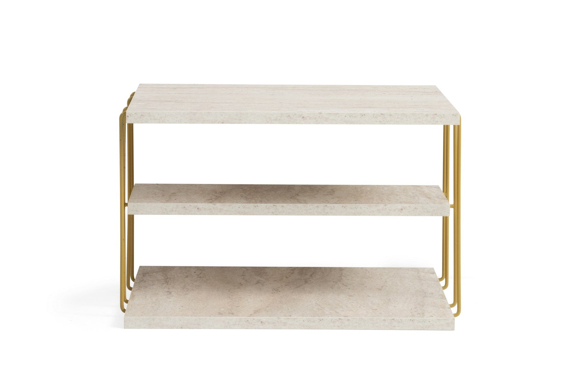 Mali stolić Lifon - Gold, Travertine | AG-vitahome.hr