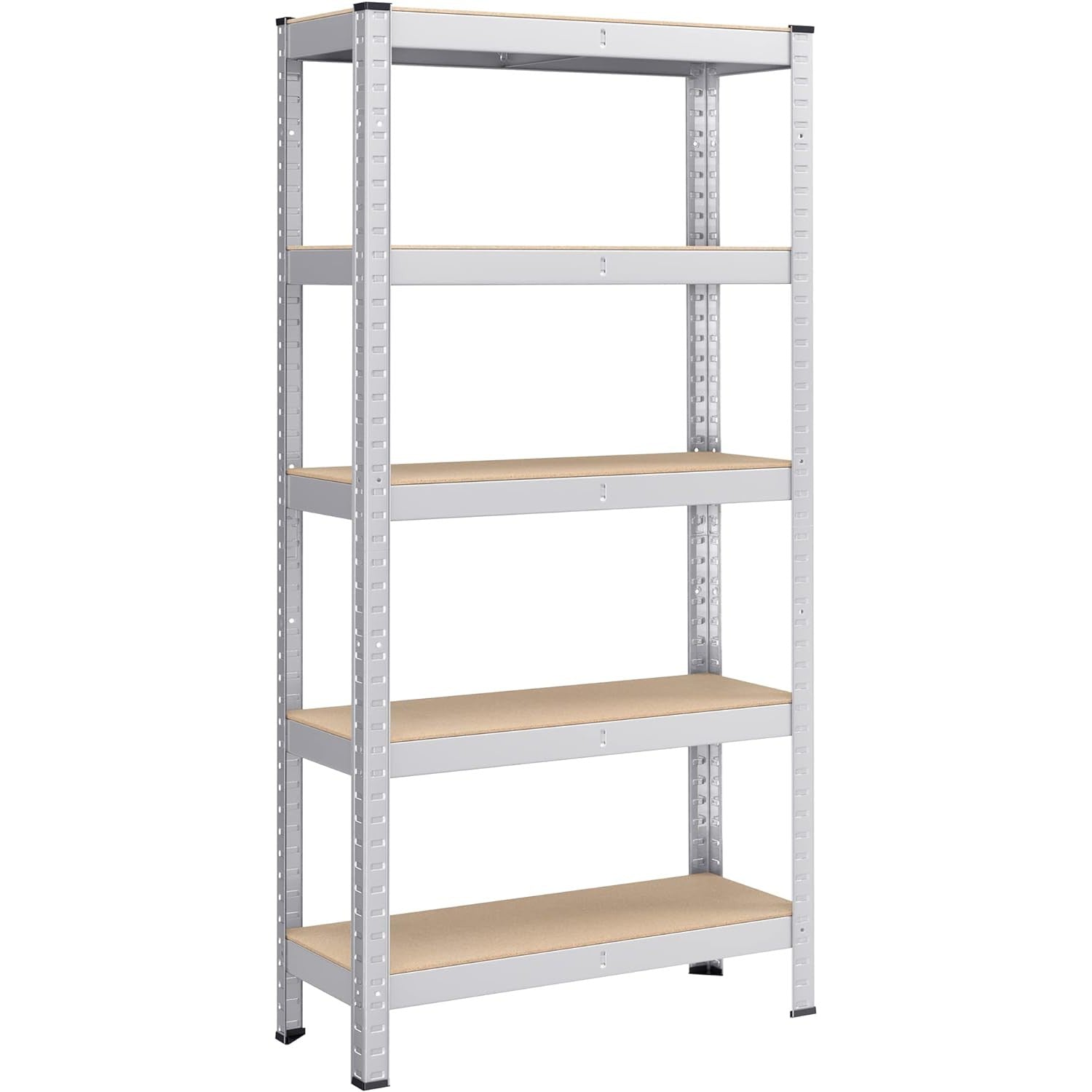 Metalna polica na 5 razina, nosivosti 650 kg, 30 x 75 x 150 cm, srebrne boje | SONGMICS-vitahome.hr
