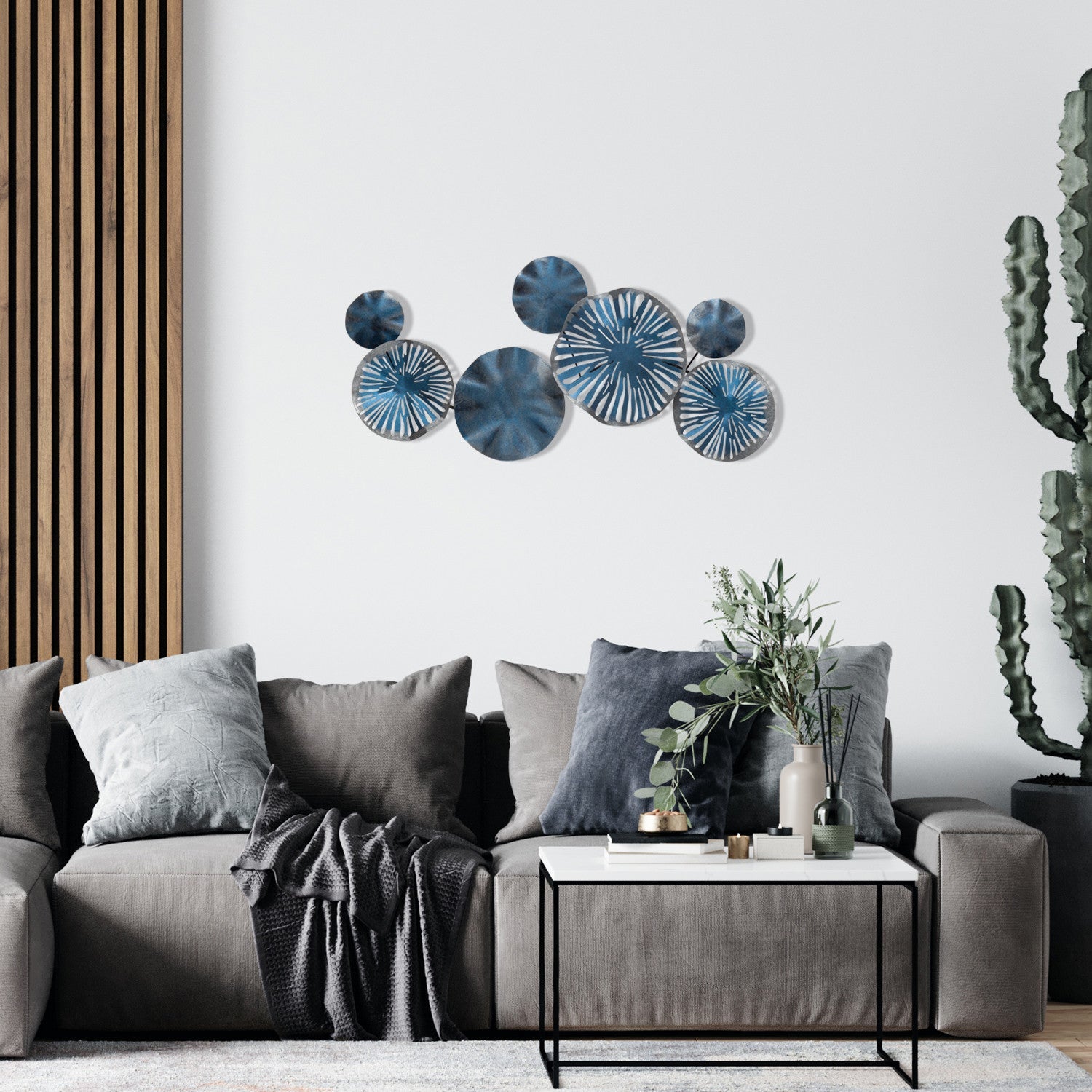 Metalna zidna dekoracija, Astrid - CH102-5 | AG-vitahome.hr