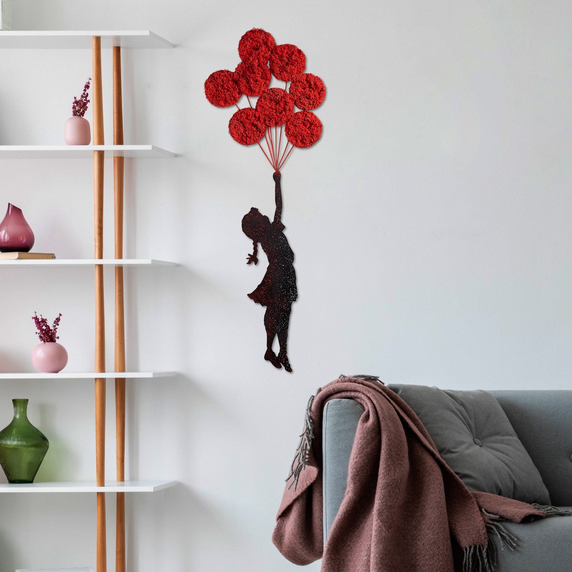 Metalna zidna dekoracija, Banksy - 11-1 | AG-vitahome.hr