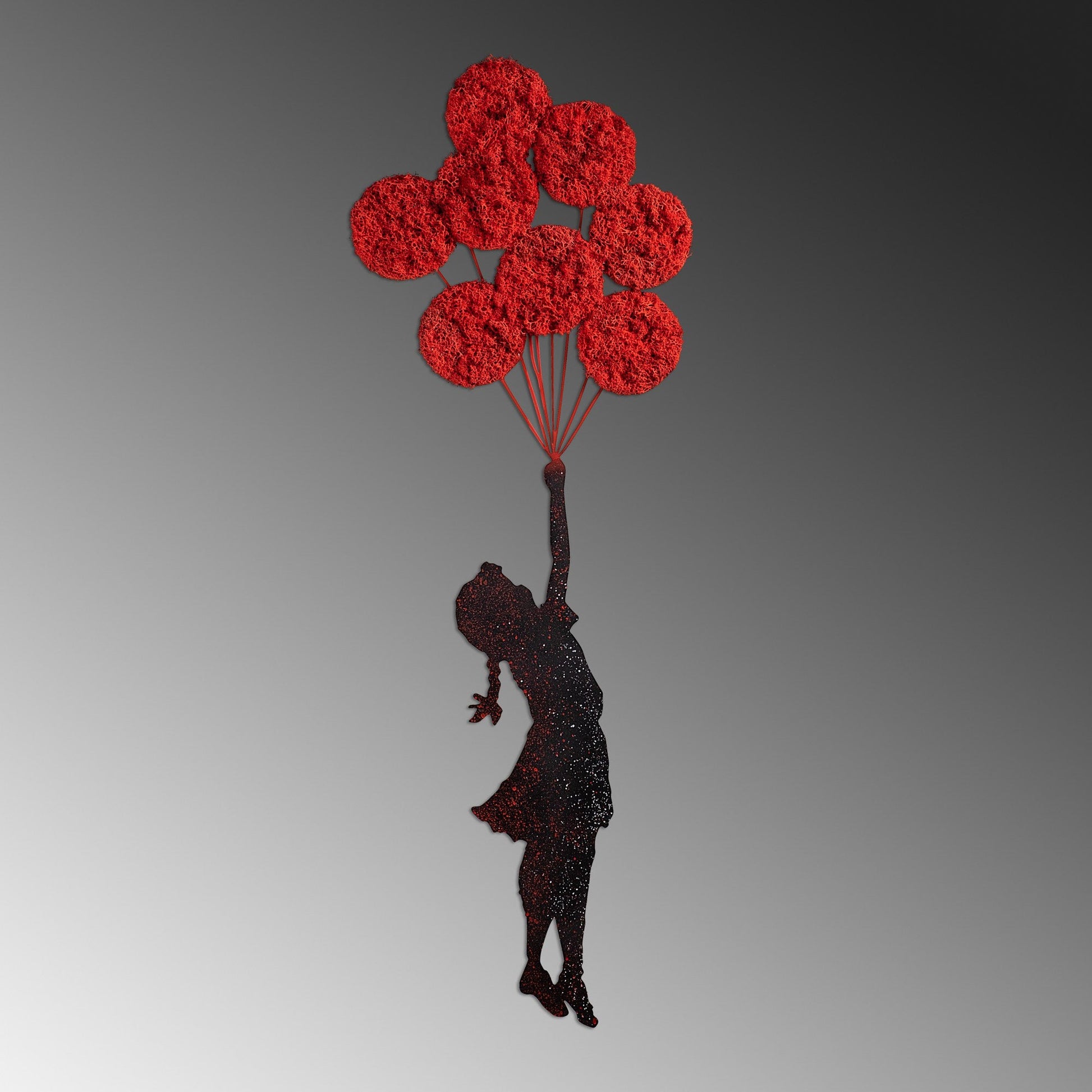 Metalna zidna dekoracija, Banksy - 11-1 | AG-vitahome.hr