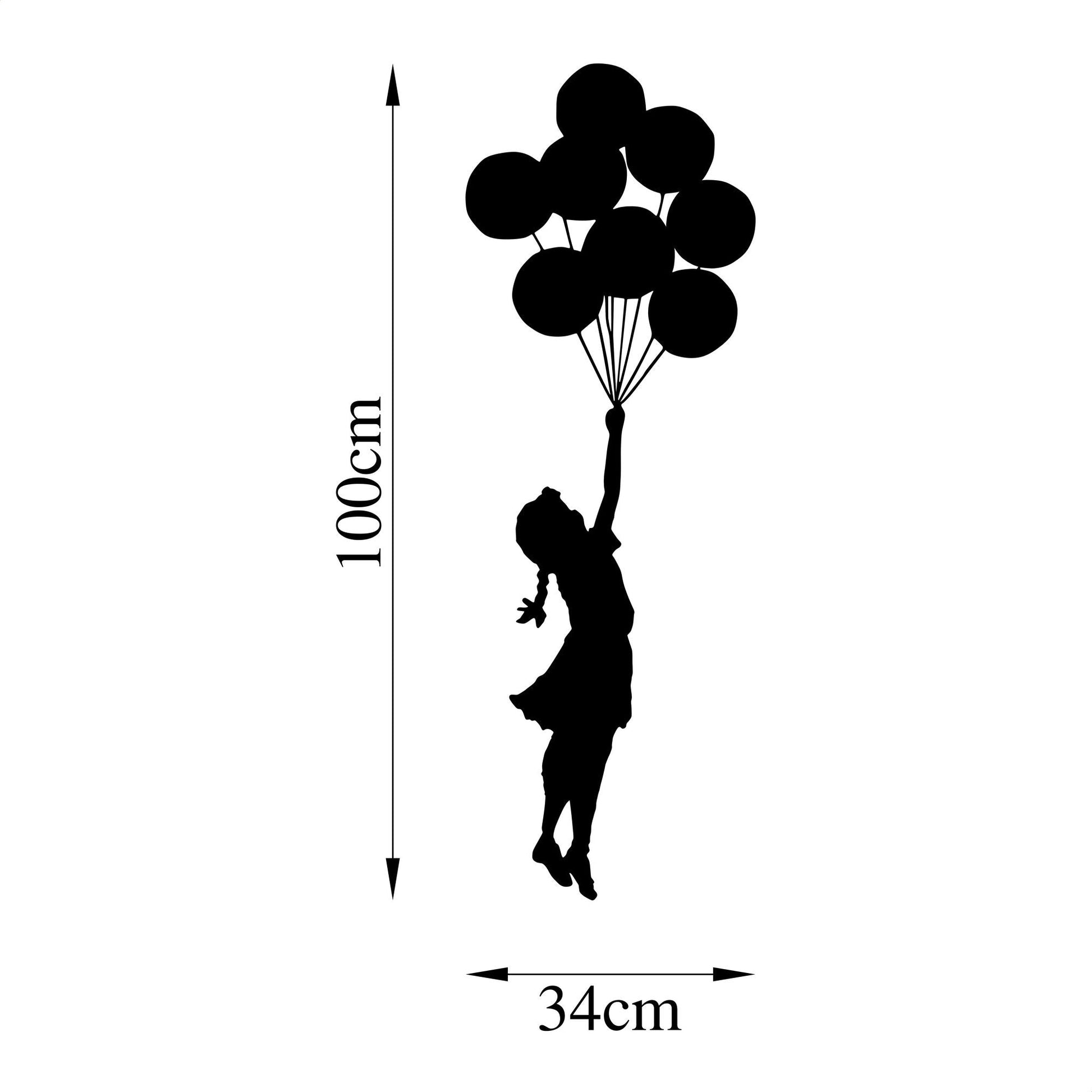 Metalna zidna dekoracija, Banksy - 12 | AG-vitahome.hr