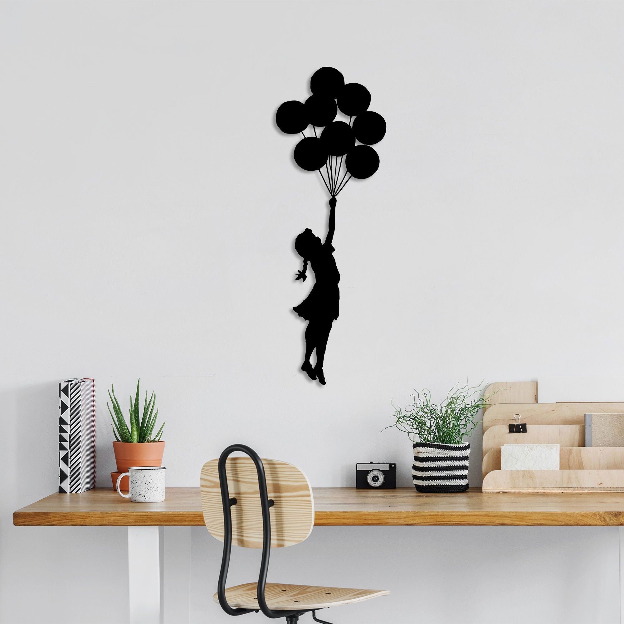 Metalna zidna dekoracija, Banksy - 12 | AG-vitahome.hr