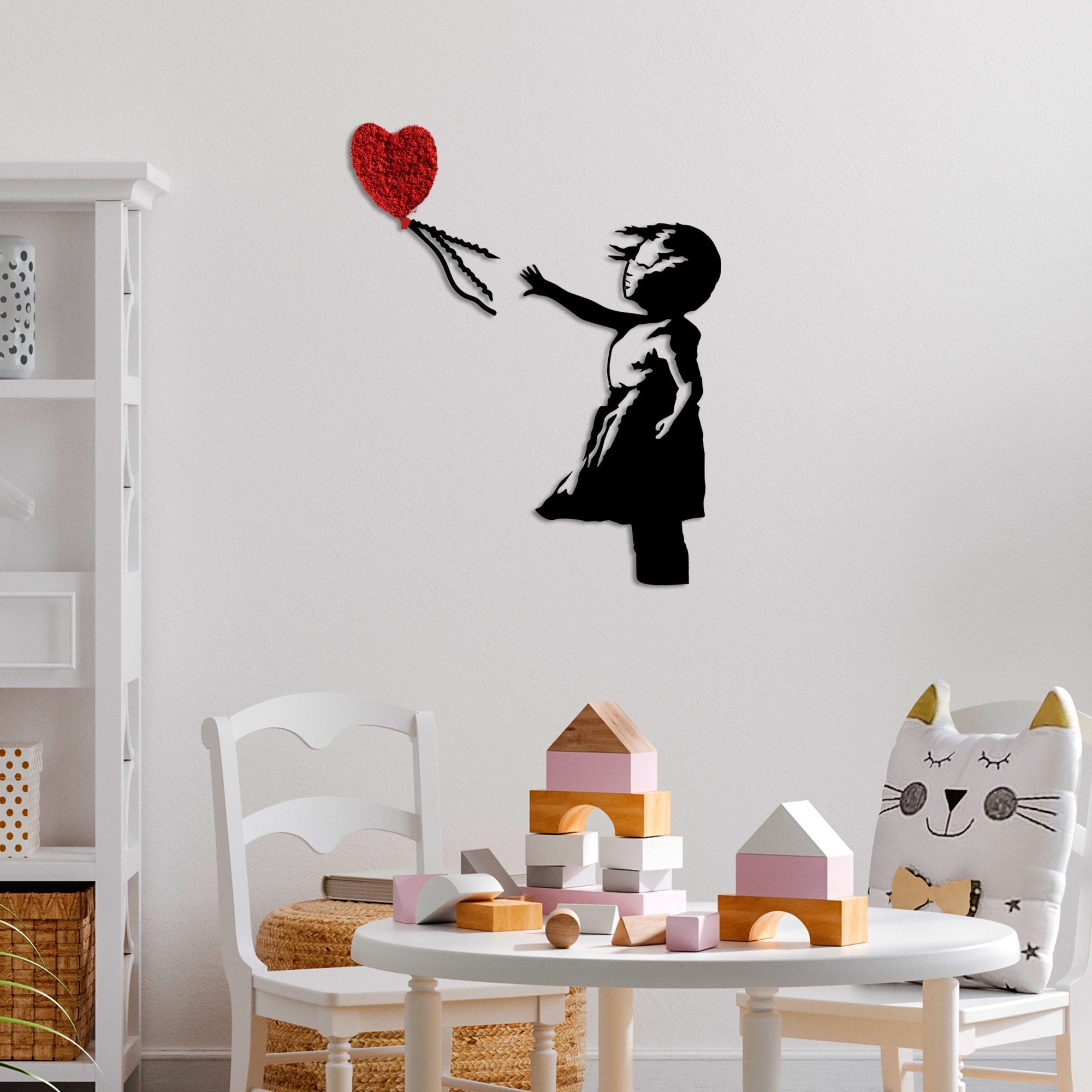 Metalna zidna dekoracija, Banksy - 13-1 | AG-vitahome.hr