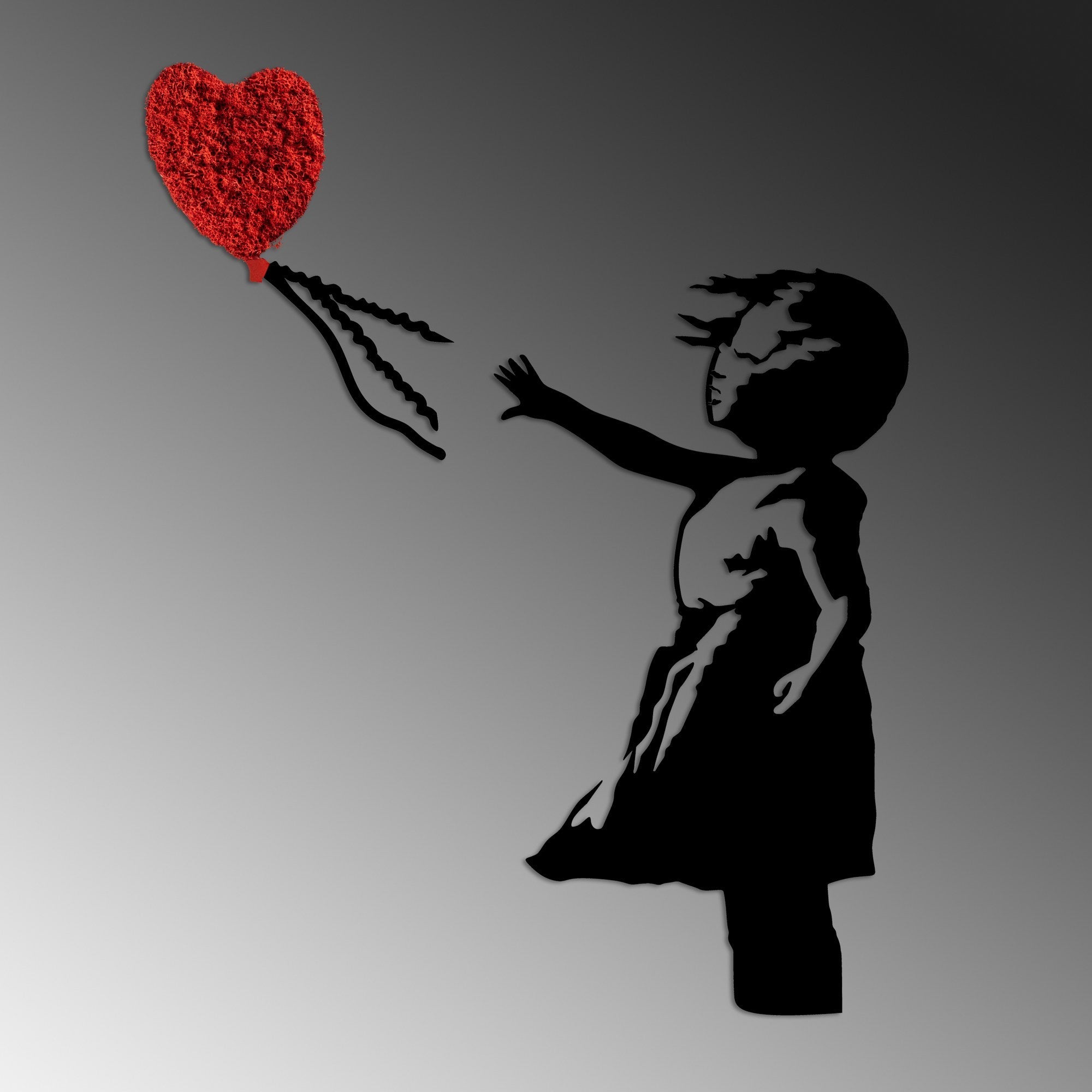 Metalna zidna dekoracija, Banksy - 13-1 | AG-vitahome.hr