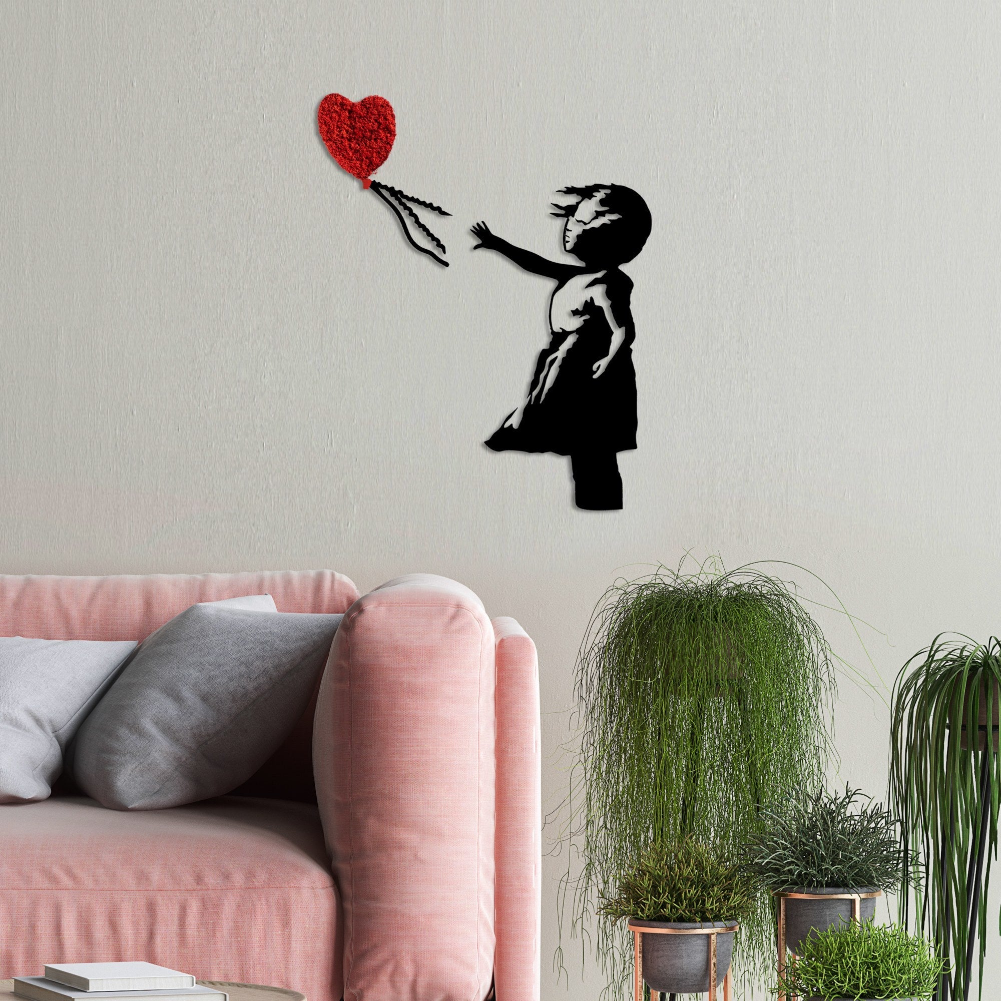 Metalna zidna dekoracija, Banksy - 13-1 | AG-vitahome.hr