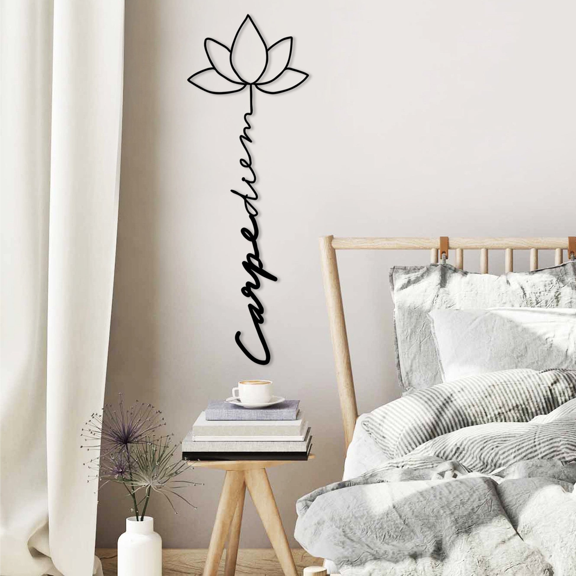 Metalna zidna dekoracija, Carpe Diem 4 | AG-vitahome.hr