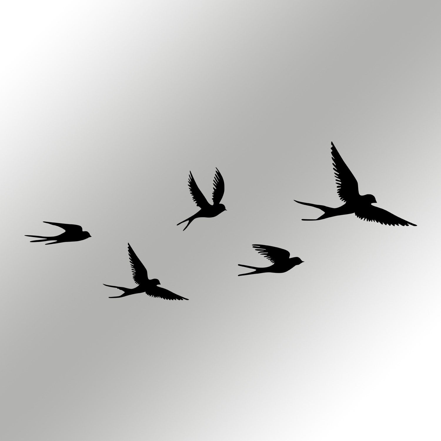Metalna zidna dekoracija, Crow | AG-vitahome.hr