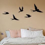 Metalna zidna dekoracija, Crow | AG-vitahome.hr