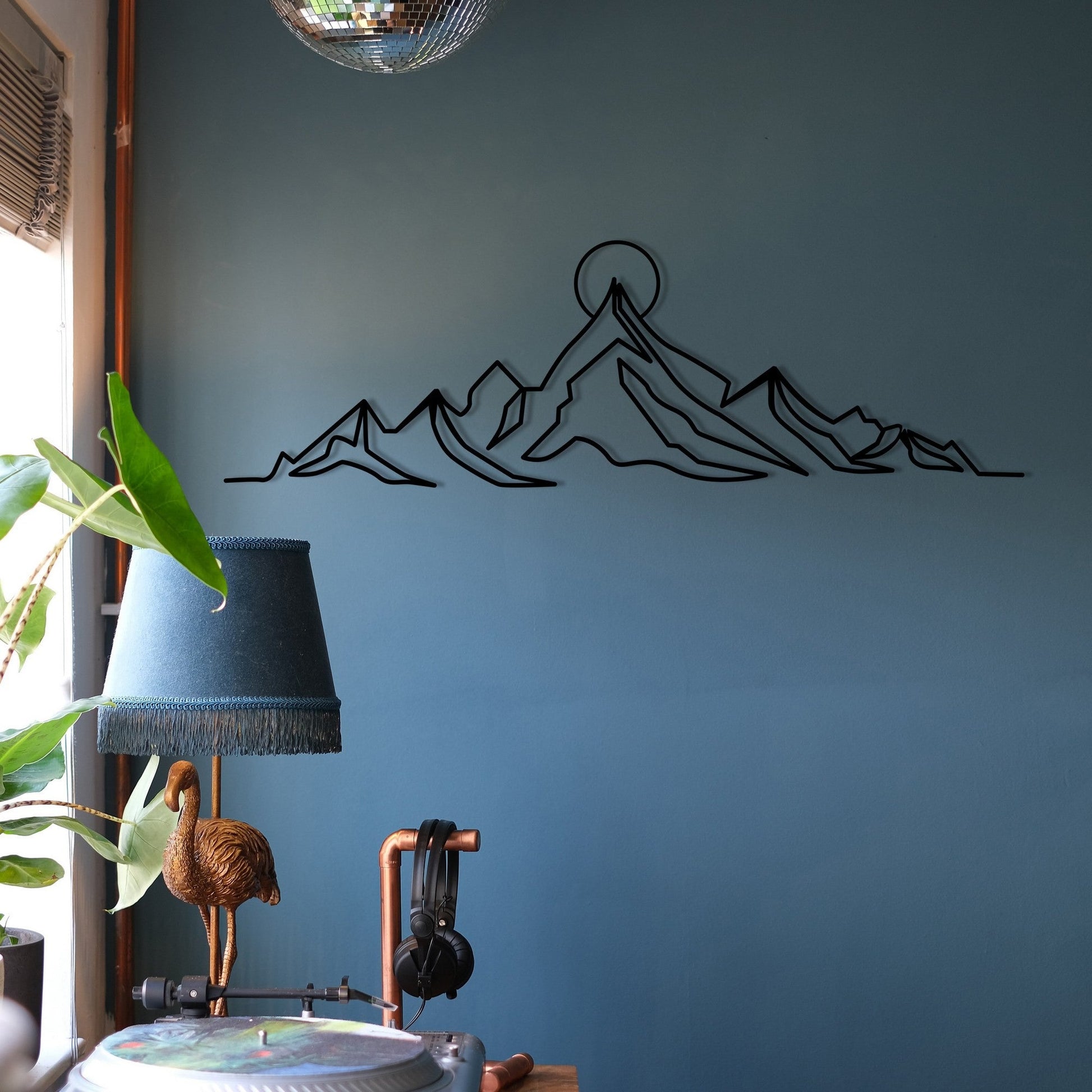 Metalna zidna dekoracija, Everest | AG-vitahome.hr