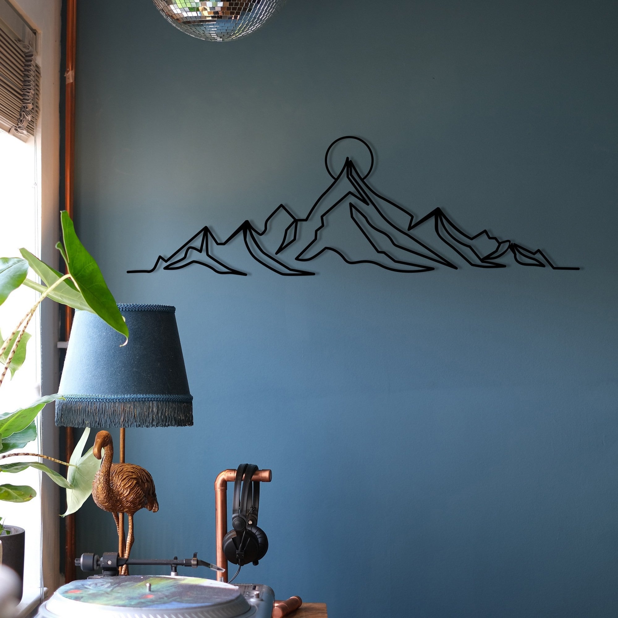 Metalna zidna dekoracija, Everest | AG-vitahome.hr