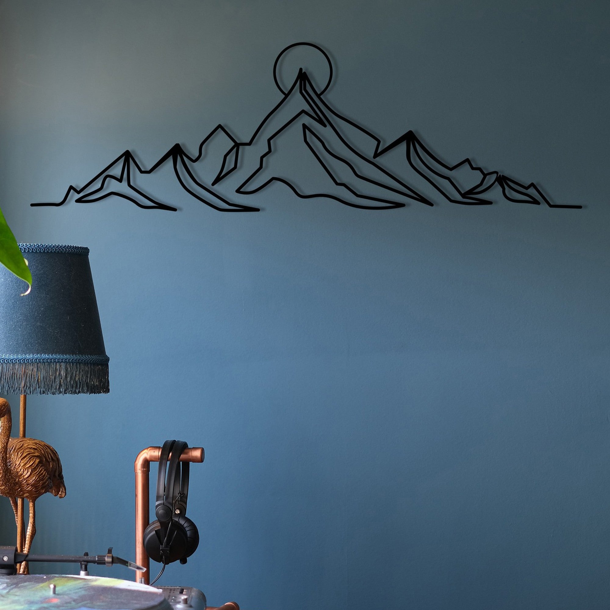 Metalna zidna dekoracija, Everest | AG-vitahome.hr