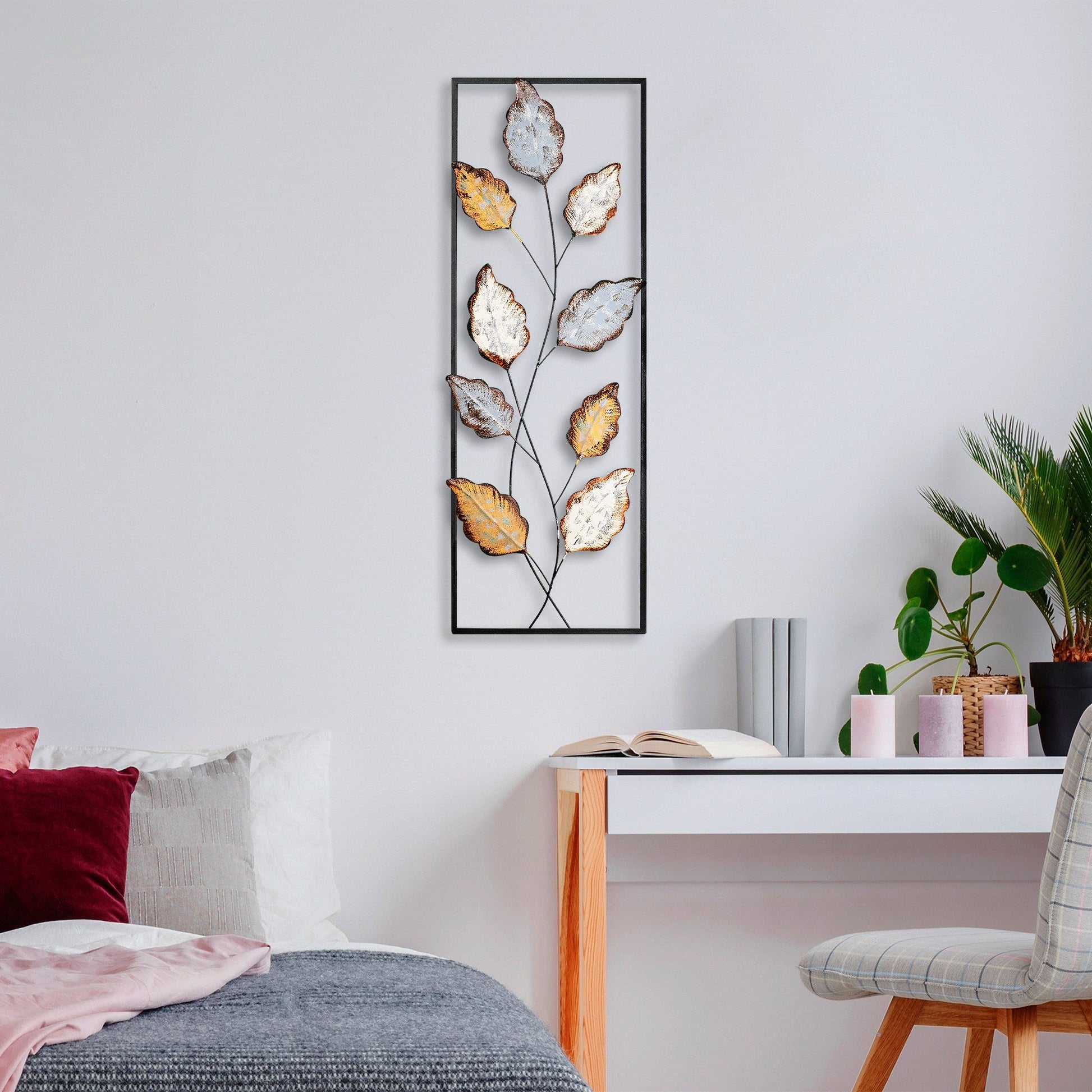 Metalna zidna dekoracija, Fagus 3 | AG-vitahome.hr