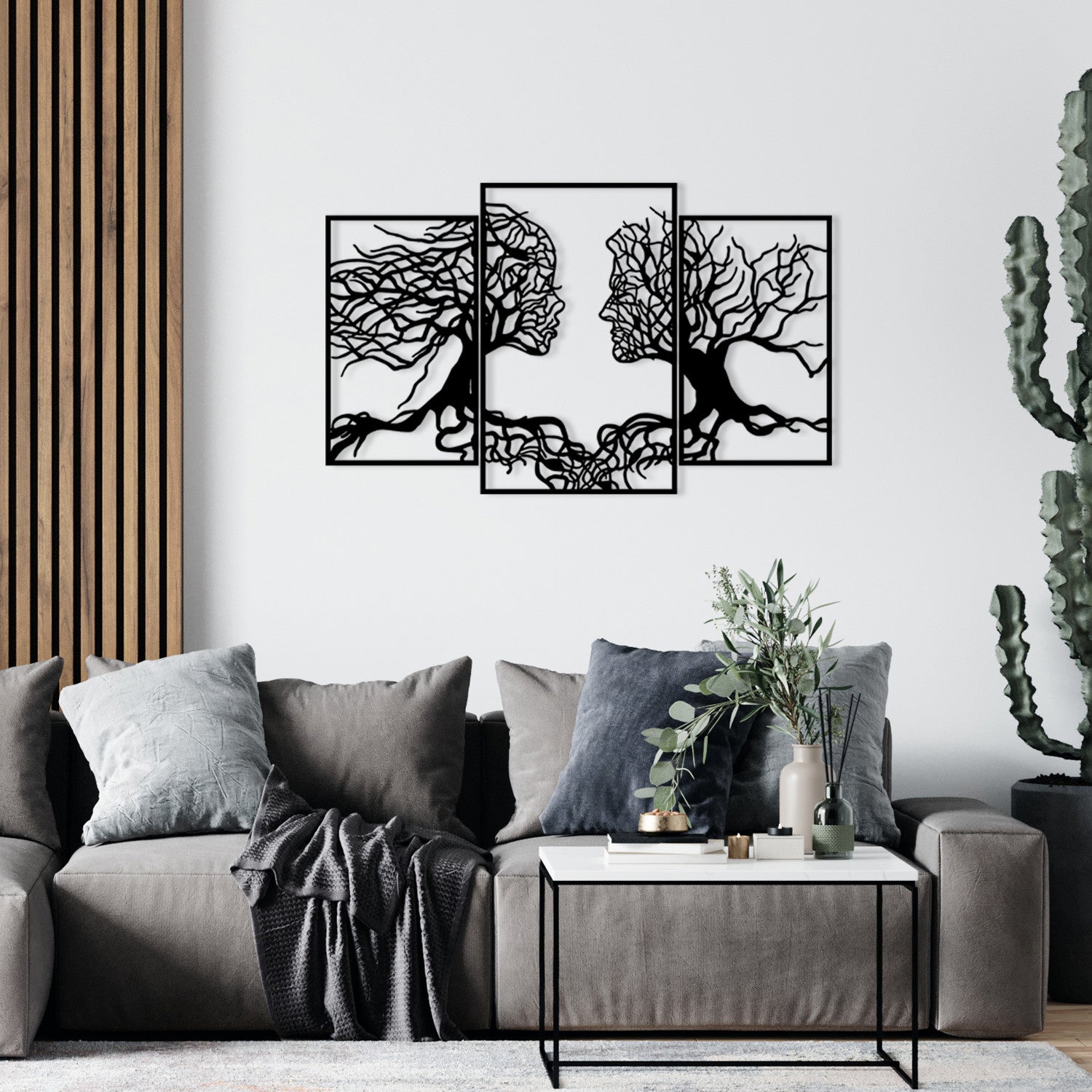 Metalna zidna dekoracija, Love Tree | AG-vitahome.hr