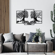 Metalna zidna dekoracija, Love Tree | AG-vitahome.hr