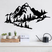 Metalna zidna dekoracija, Mountain 2 | AG-vitahome.hr