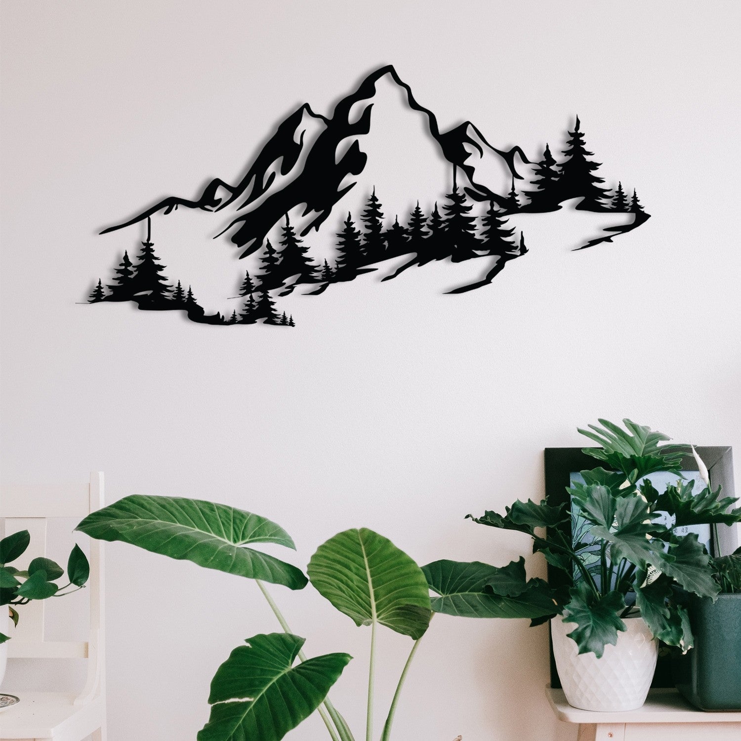 Metalna zidna dekoracija, Mountain 3 | AG-vitahome.hr