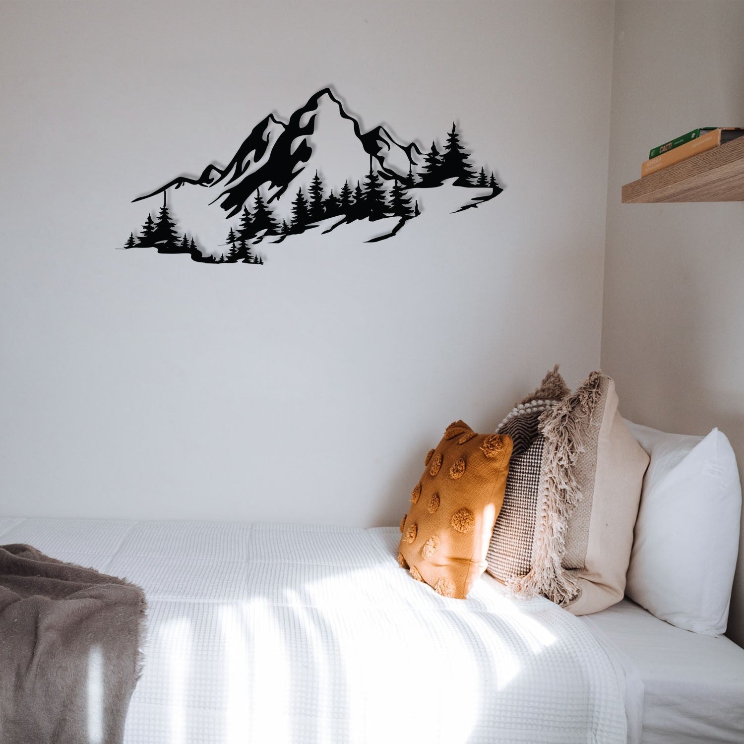 Metalna zidna dekoracija, Mountain 3 | AG-vitahome.hr
