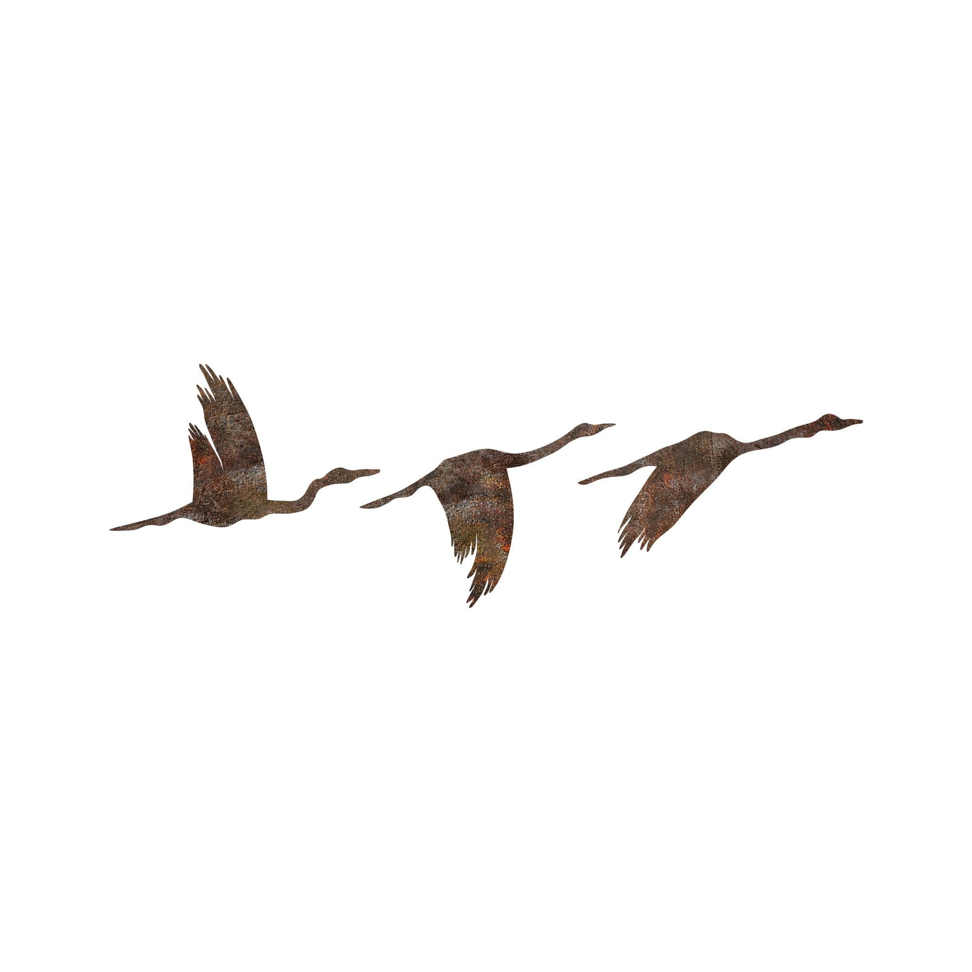 Metalna zidna dekoracija, Rusty Birds 1 | AG-vitahome.hr