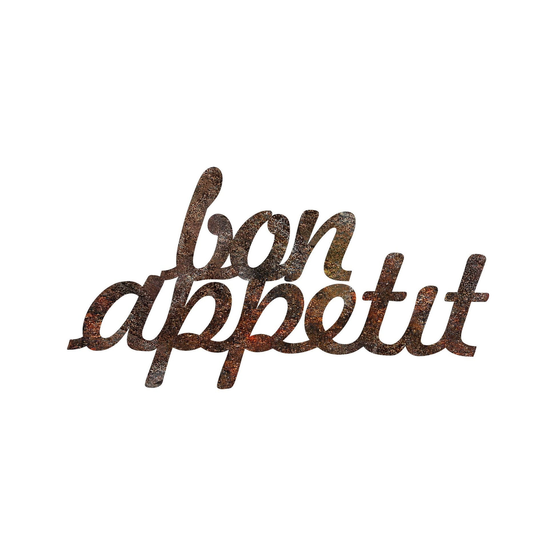 Metalna zidna dekoracija, Rusty Bon Appetit | AG-vitahome.hr