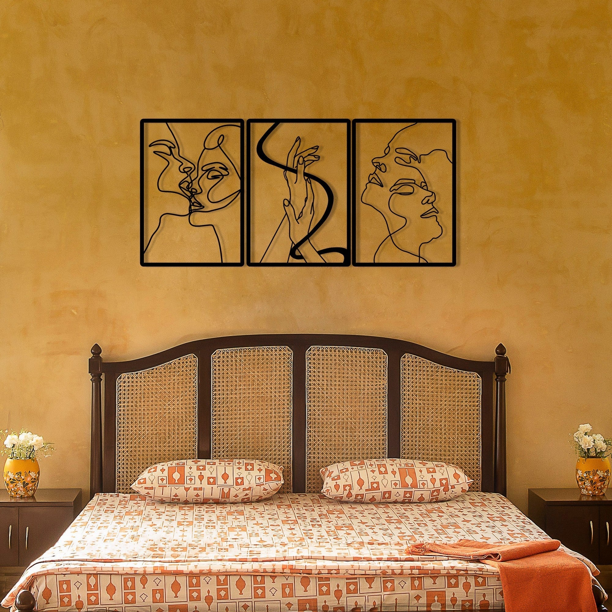 Metalna zidna dekoracija, The Unity Of Love | AG-vitahome.hr