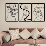 Metalna zidna dekoracija, The Unity Of Love | AG-vitahome.hr