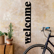 Metalna zidna dekoracija, Welcome-5 | AG-vitahome.hr