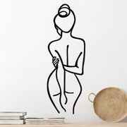 Metalna zidna dekoracija, Woman Body | AG-vitahome.hr