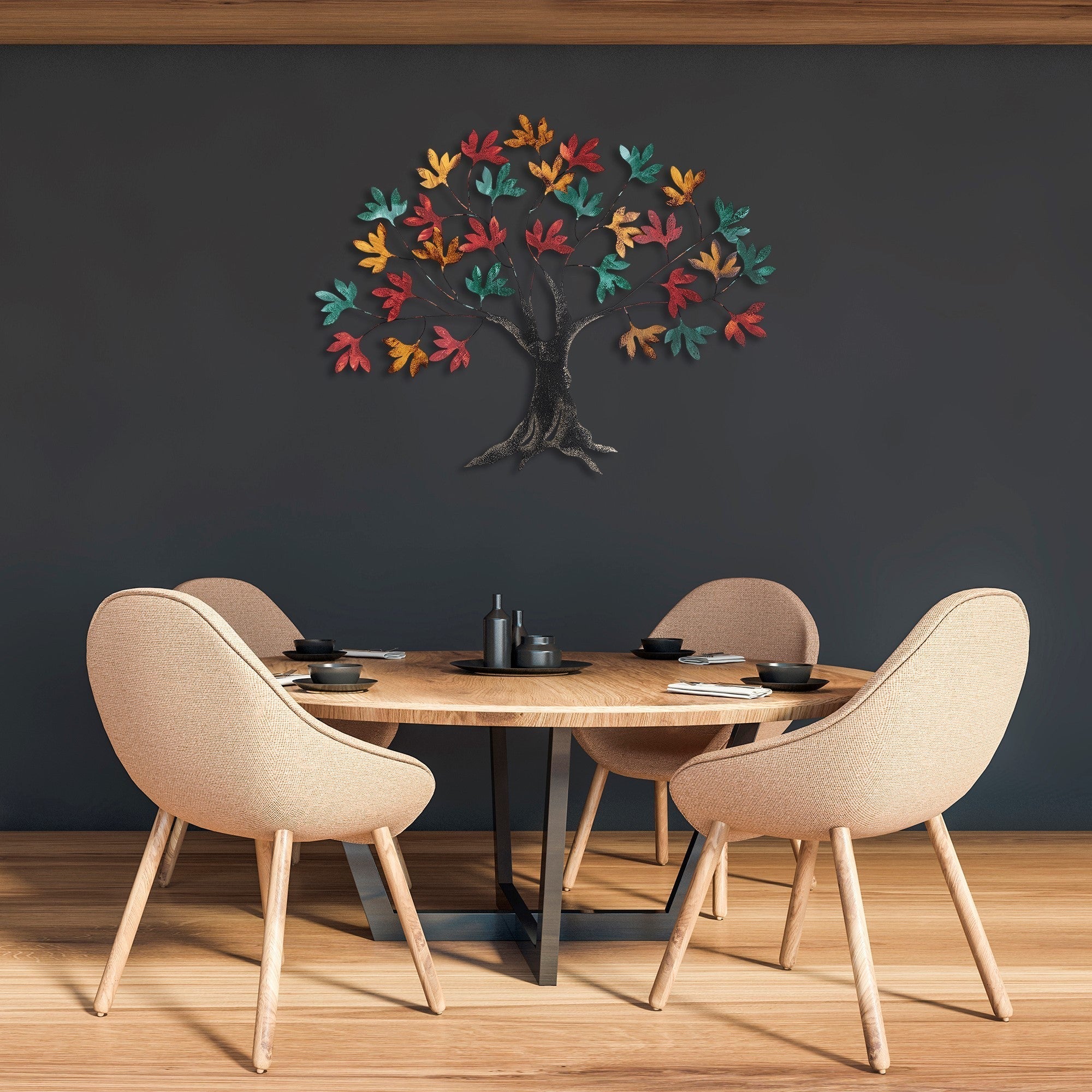 Metalna zidna dekoracija, Yggdrasil | AG-vitahome.hr