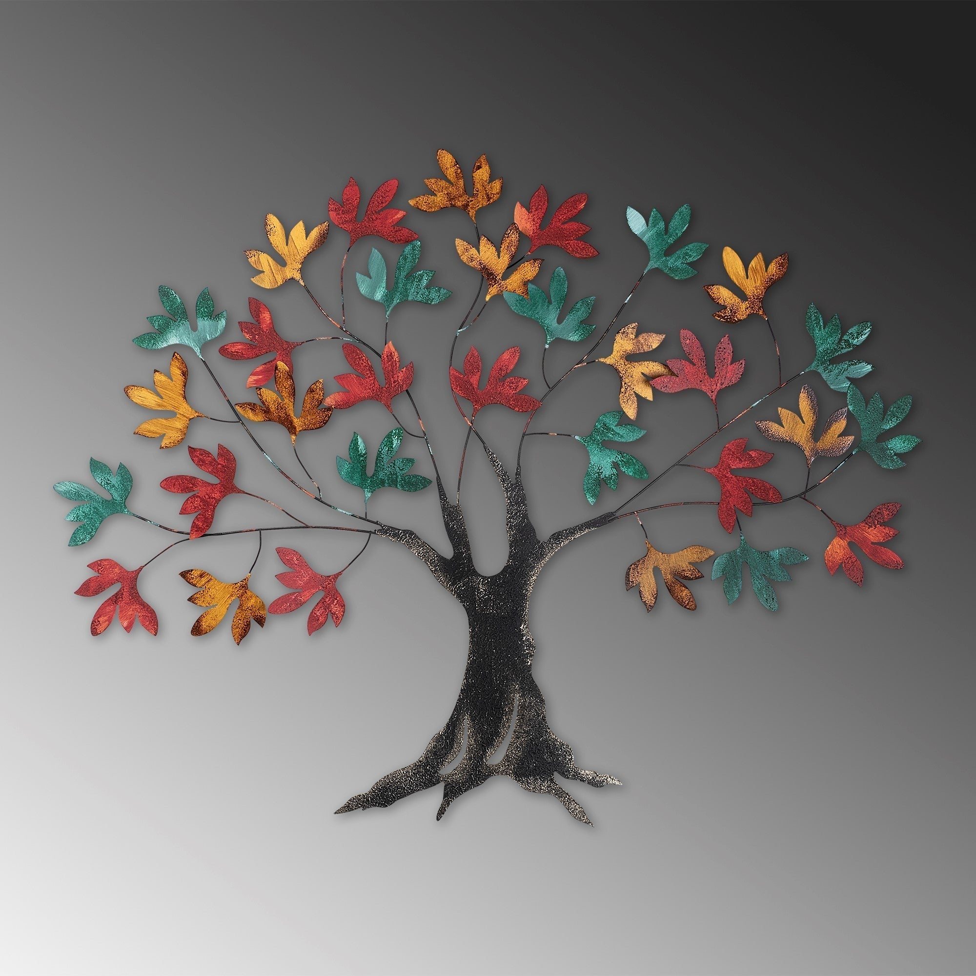 Metalna zidna dekoracija, Yggdrasil | AG-vitahome.hr