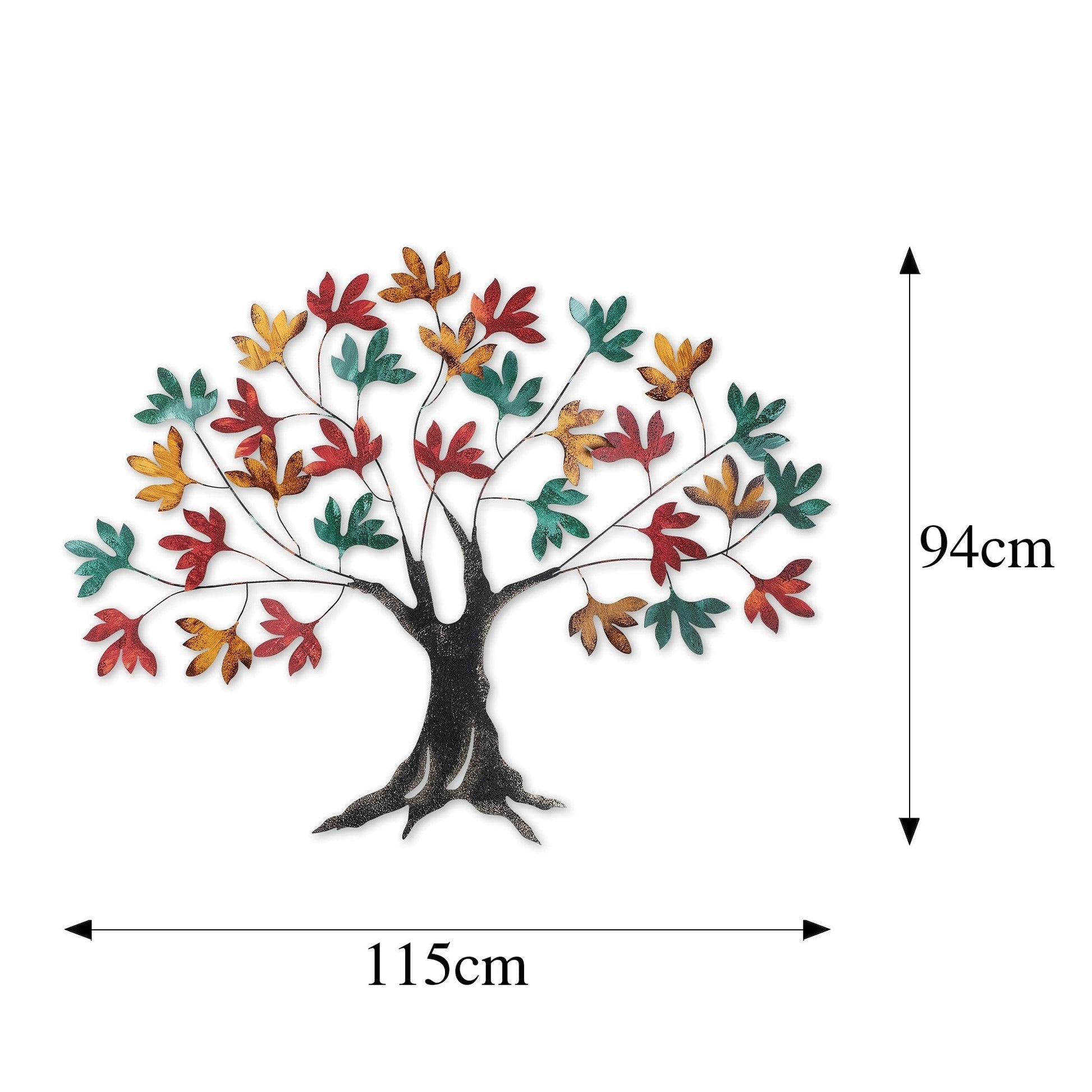 Metalna zidna dekoracija, Yggdrasil | AG-vitahome.hr
