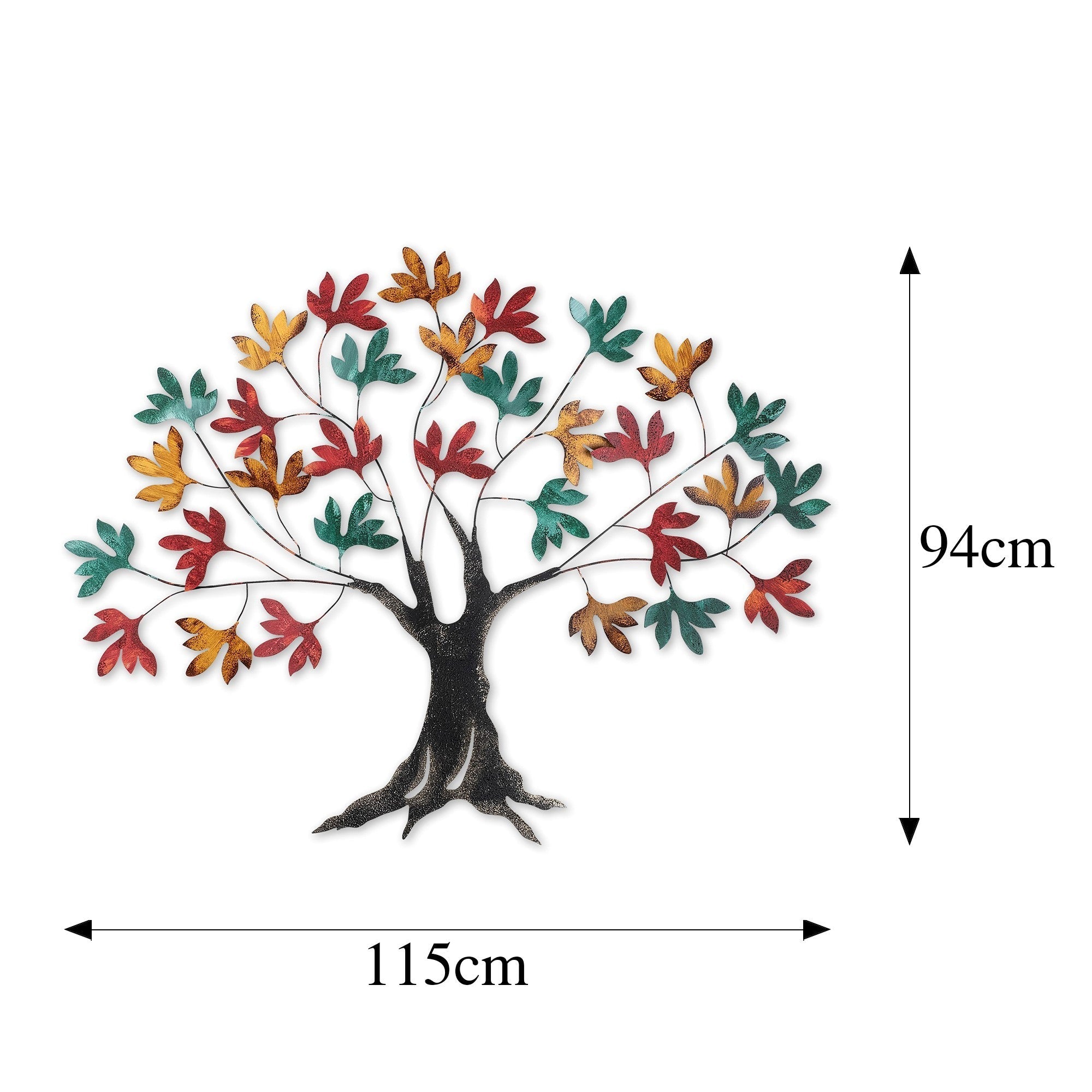 Metalna zidna dekoracija, Yggdrasil | AG-vitahome.hr