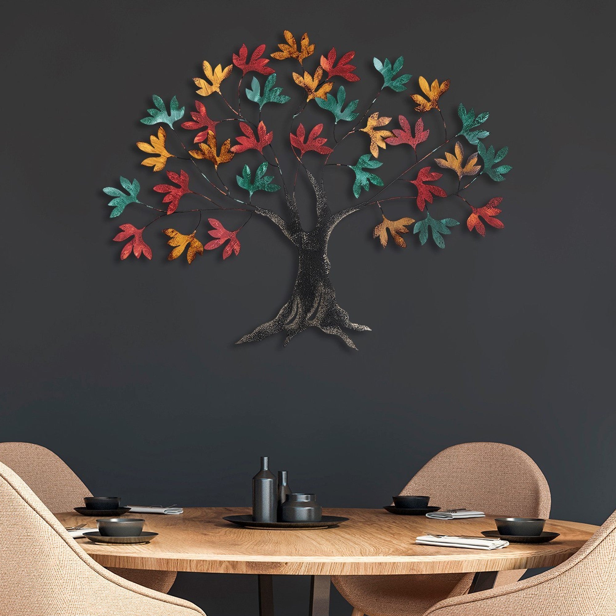 Metalna zidna dekoracija, Yggdrasil | AG-vitahome.hr