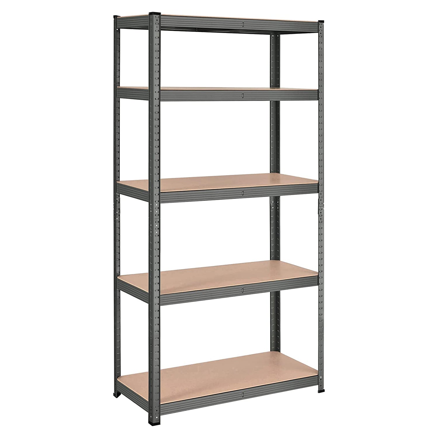 Metalni regal za odlaganje na 5 razina, 90 x 180 x 40 cm, sive boje | SONGMICS-vitahome.hr