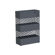 metalni stalak za kišobrane, s posudom za vodu, 28 x 12 x 41 cm, antracit-SONGMICS-Vita Home
