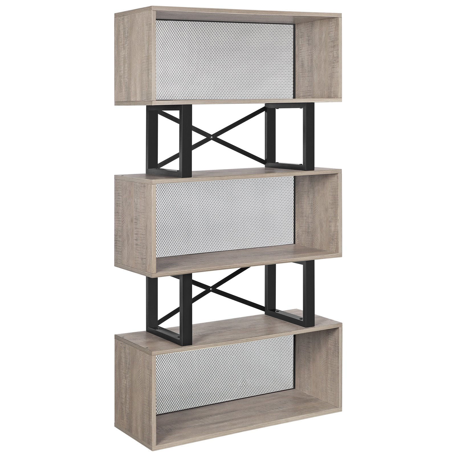 Moderna polica za knjige sa spremištem 80 x 149 x 30 cm | Vasagle-vitahome.hr