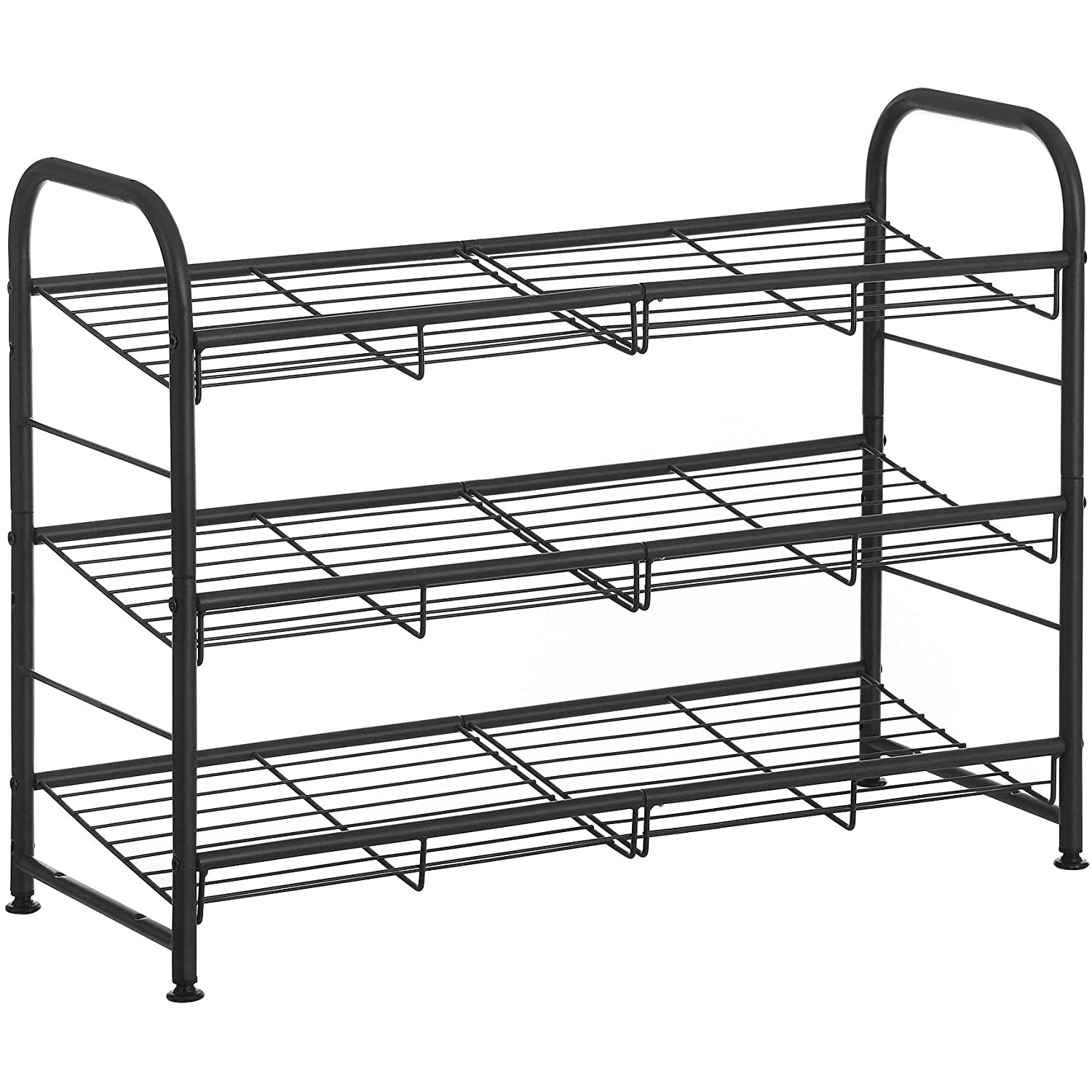 Modularni sustav za pohranu cipela 68,5 x 49,5 x 27,5 cm, crni | SONGMICS-vitahome.hr