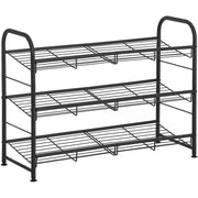 Modularni sustav za pohranu cipela 68,5 x 49,5 x 27,5 cm, crni | SONGMICS-vitahome.hr