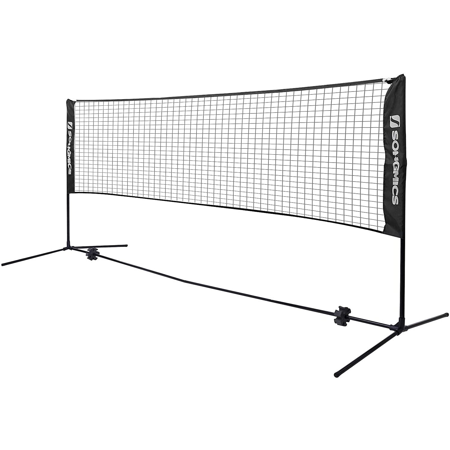 mreža za badminton 400x155 cm, crna | SONGMICS-vitahome.hr