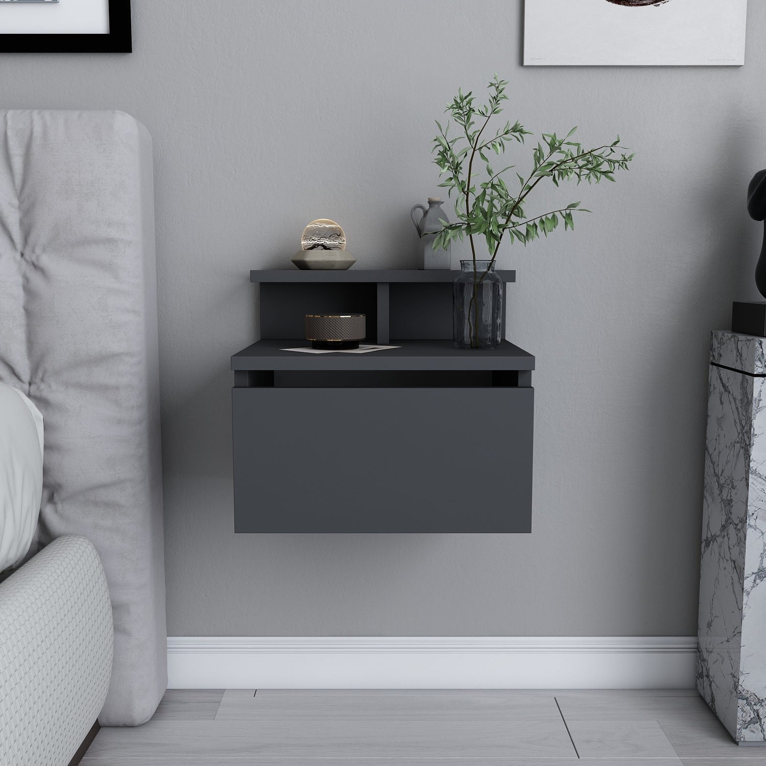 Noćni ormarić Alice - Anthracite | AG-vitahome.hr
