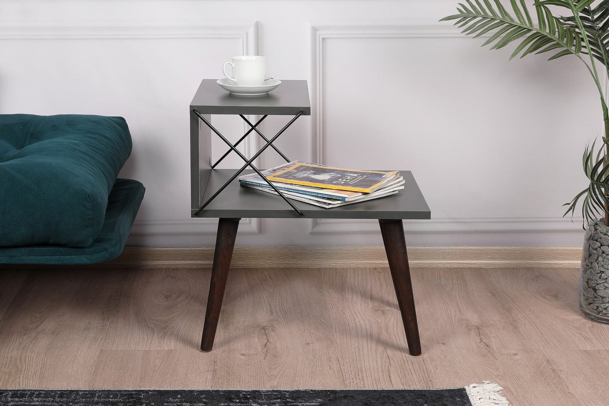 Noćni ormarić Cross - Anthracite | AG-vitahome.hr